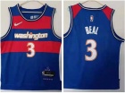 Washington Wizards #3 Bradley Beal Blue 2021-2022 City Jerseys