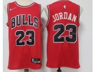 Nike Chicago Bulls #23 Michael Jordan Red 75th Jersey