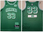 Boston Celtics #33 Larry Bird Green 2021-2022 Classic Jersey