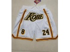 Nike Los Angeles Lakers 8/24 Kobe White Just Don Shorts