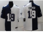 Dallas Cowboys #19 Amari Cooper Blue White Spilite Jersey