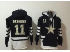 Dallas Cowboys #11 Micah Parsons Blue Hoodie