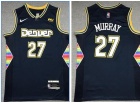 Nike Denver Nuggets #27 Jamal Murray Black 2021-2022 City Jerseys