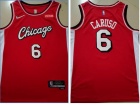 Nike Chicago Bulls #6 Alex Caruso Red 2021-22 City Jersey