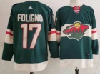 Adidas Minnesota Wild #17 Marcus Foligno Green Jersey