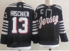 Adidas New Jersey Devils #13 Nico Hischier Black 3rd Jersey