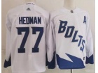 Adidas Tampa Bay Lightning #77 Victor Hedman White 2021 Stadium Hockey Jersey