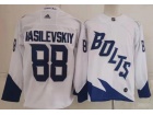 Adidas Tampa Bay Lightning #88 Andrei Vasilevskiy White 2021 Stadium Hockey Jersey