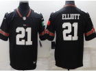 Dallas Cowboys #21 Ezekiel Elliott Black Mexico Limited Jersey