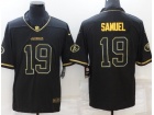 San Francisco 49ers #19 Deebo Samuel Black Golden Limited Jersey