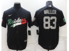 Las Vegas Raiders #83 Darren Waller Black Mexico Jersey