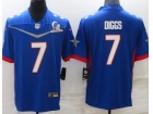 Dallas Cowboys #7 Trevon Diggs Blue 2022 Probowl Jersey