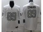 Las Vegas Raiders #89 Bryan Edwards White Color Rush Limited Jersey