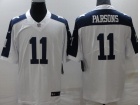 Dallas Cowboys #11 Micah Parsons White Thanksgiving Limited Jersey