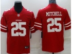 San Francisco 49ers #25 Elijah Mitchell Red Limited Jersey