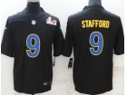 Los Angeles Rams #9 Matthew Stafford Black Superbowl Limited Jersey