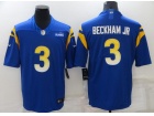 Los Angeles Ram #3 Odell Beckham Jr Blue Limited Jersey