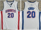 Knights #20 Stephen Curry White Jersey