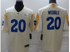 Los Angeles Rams #20 Eric Weddle Cream Vapor Untouchable Limited Jersey