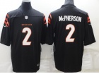 Cincinnati Bengals #2 Evan McPherson Black Vapor Limited Jersey