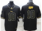 Los Angeles Rams #10 Cooper Kupp Black Golden Limited Jersey