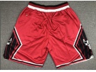 Chicago Bulls Red 2022 City Just Don Shorts