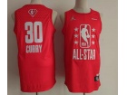 Golden State Warriors #30 Stephen Curry Red 2022 All Star Jersey