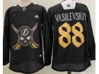 Adidas Tampa Bay Lightning #88 Andrei Vasilevskiy Black Jersey