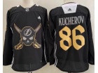 Adidas Tampa Bay Lightning #86 Nikita Kucherov Black Jersey