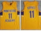 Montverde Academy #11 Scottie Barnes Yellow Jersey