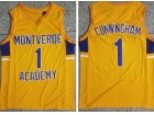 Montverde Academy #1 Cade Cunningham Yellow Jersey