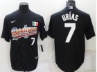 Nike Los Angeles Dodgers #7 Julio Urias Black Dodgers Jersey