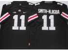 Ohio State Buckeyes #11 Jaxon Smith-Njigba Black With White Number Limited Jersey