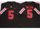 Ohio State Buckeyes #5 Garrett Wilson Black Limited Jersey