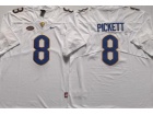 Pittsburgh Panthers #8 Kenny Pickett White Jersey