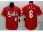 Nike Cincinnati Reds #6 Jonathan India Red Flexbase Jersey