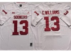 Oklahoma Sooners #13 Caleb Williams White Limited Jersey