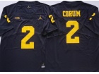 Michigan Wolverines #2 Blake Corum Blue Limited Jersey