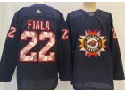 Adidas Minnesota Wild #22 Kevin Fiala Blue Jersey