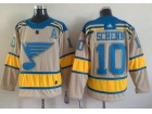 Adidas St.Louis Blues #10 Brayden Schenn Cream 2022 Winter Classic Jersey