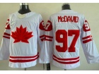 Team Canada #97 Connor McDavid White Jersey