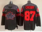 Team Canada #87 Sidney Crosby Black Jersey