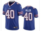 Buffalo Bills #40 Von Miller Blue Limited Jersey