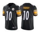 Pittsburgh Steelers #10 Mitch Trubisky Black Limited Jersey