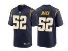 Los Angeles Chargers #52 Khalil Mack Dark Blue Limited Jersey