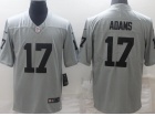 Las Vegas Raiders #17 Davante Adams Grey Limited Jersey