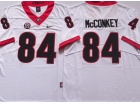 Georgia Bulldogs #84 Ladd McConkey White Jersey