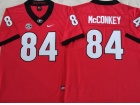 Georgia Bulldogs #84 Ladd McConkey Red Jersey