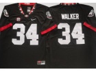 Georgia Bulldogs #34 Herschel Walker Black New Style Jersey