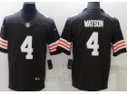 Cleveland Browns #4 Deshaun Watson Browm Limited Jersey